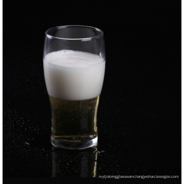 Haonai High Quality High White Material Glass Cup , 20oz Popular Beer Glass